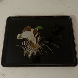 Vintage MCM Mallard Serving Tray by Otagiri